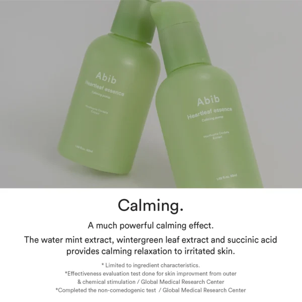 Abib - Heartleaf Essence Calming Pump - 50ml – Image 4
