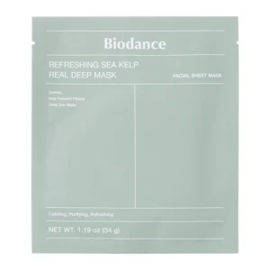 Biodance – Refreshing Sea Kelp Real Deep Mask – 34g