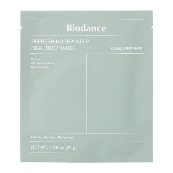 Biodance - Refreshing Sea Kelp Real Deep Mask - 34g