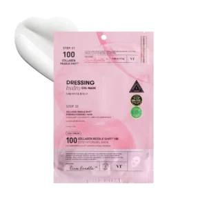 VT Cosmetics – Collagen Reedle Shot 100 2-Step Hydrogel Mask – 1EA