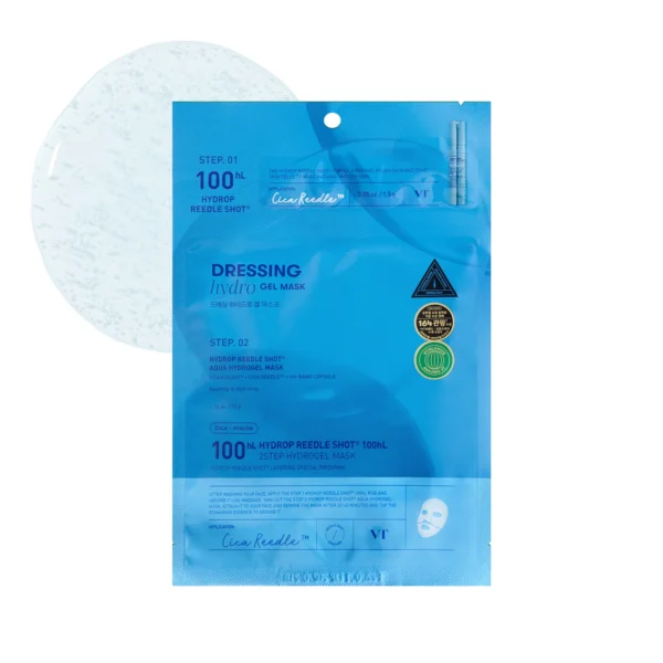 VT Cosmetics – HydroP Reedle Shot 100hL 2-Step Hydrogel Mask – 1EA