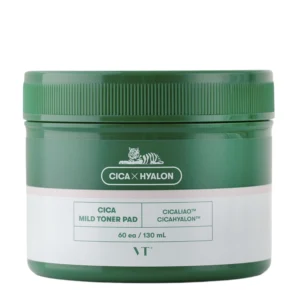 VT Cosmetics – Cica Mild Toner Pad – 60EA