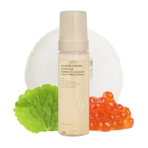 Heveblue – Salmon Caring Centella Bubble Cleanser – 200ml