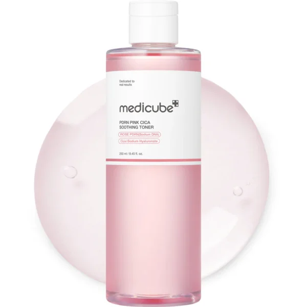 Medicube – PDRN Pink Cica Soothing Toner – 250ml